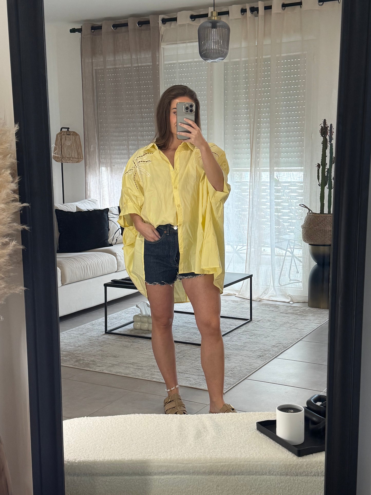 Blouse palmier
